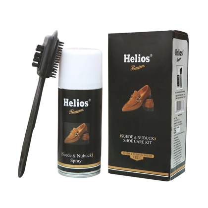 Helios Shoe Polish Care Kit Camel